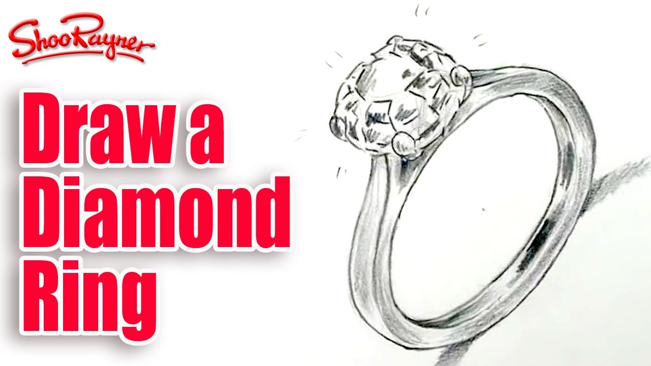 How to draw a diamond ring Spoken Tutorial YouTube