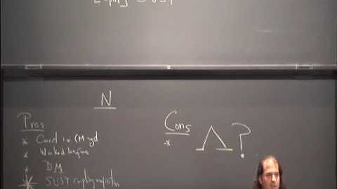 Hadron Collider 101, New Physics Theory (3 of 3) - Nima Arkani-Hamed