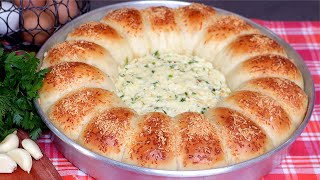 RECEITA DE PÃO DE ALHO AOS 4 QUEIJOS SIMPLES E FÁCIL DE FAZER - MUITO MACIO E FOFINHO