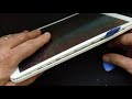 Samsung Galaxy Tab A6  (How to remove back cover of Samsung Tablet)