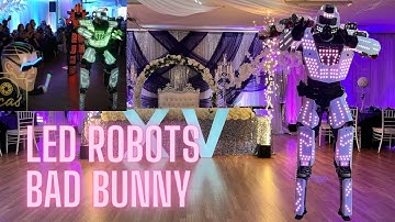 LED ROBOTS & Bad Bunny Erika