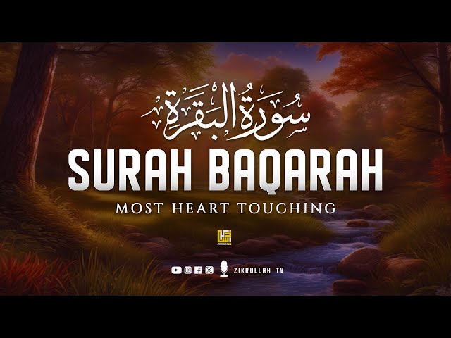 Best Surah Al Baqarah Full سورة البقره | Heart touching recitation | SOFT VOICE | Zikrullah TV class=
