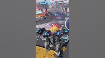 Oh he big mad now 🤣 #warrobots #shorts War Robots #wr #scorpion #behemoth