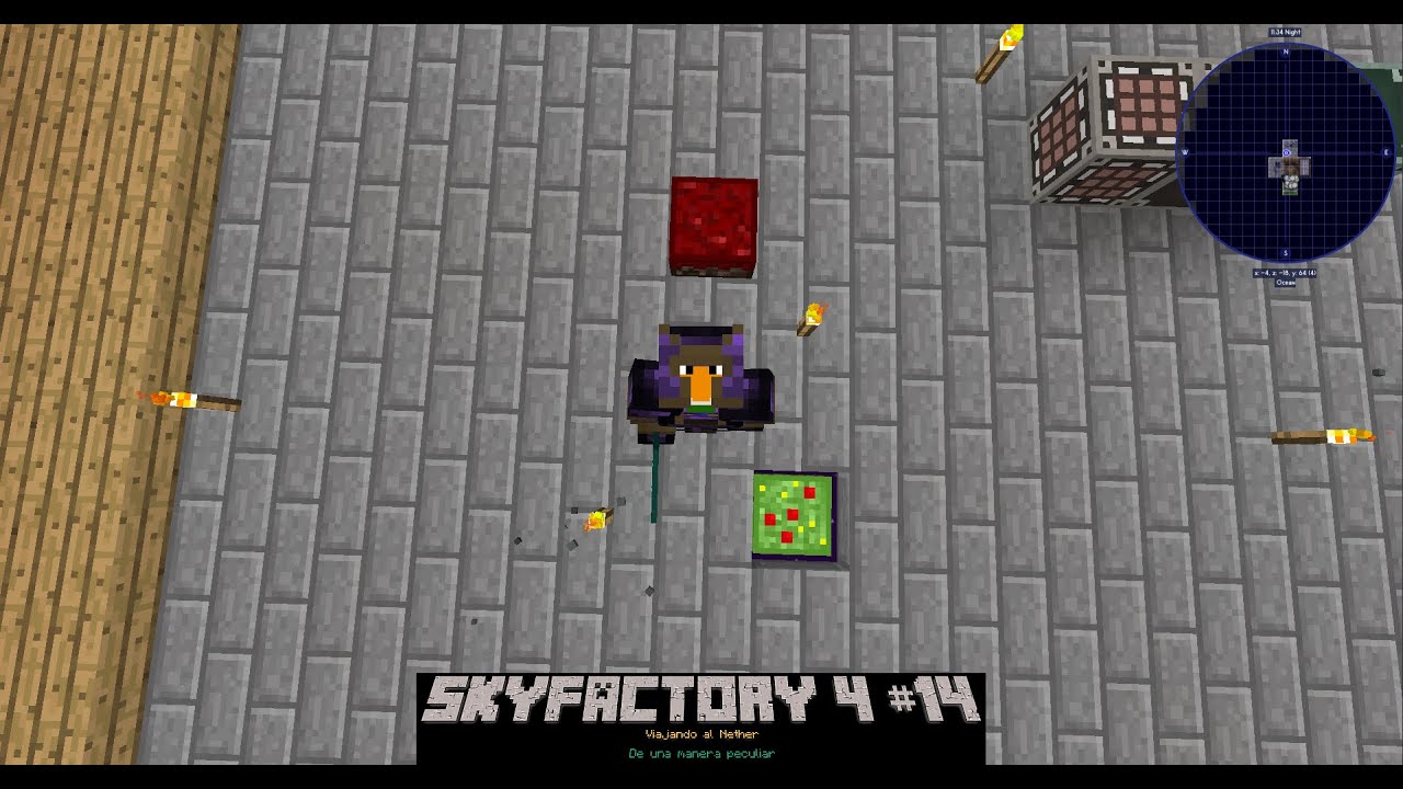 SkyFactory 4 #14 Viaje entre dimensiones