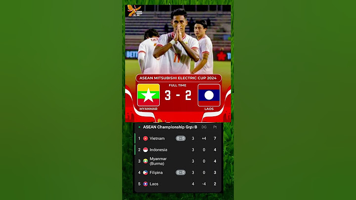 Myanmar vs laos (3-2)