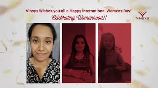 Vinsys wishes you a very Happy International Women&#39;s Day 2021/ Be Strong! Be Bold &amp; Keep Learning!!