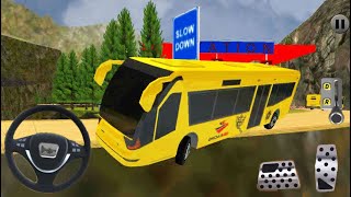 Best Risky Roads Bus Driver Offroad 3D Simulator Games Level 1-4 - Android GamePlay l CBT GAMES screenshot 1