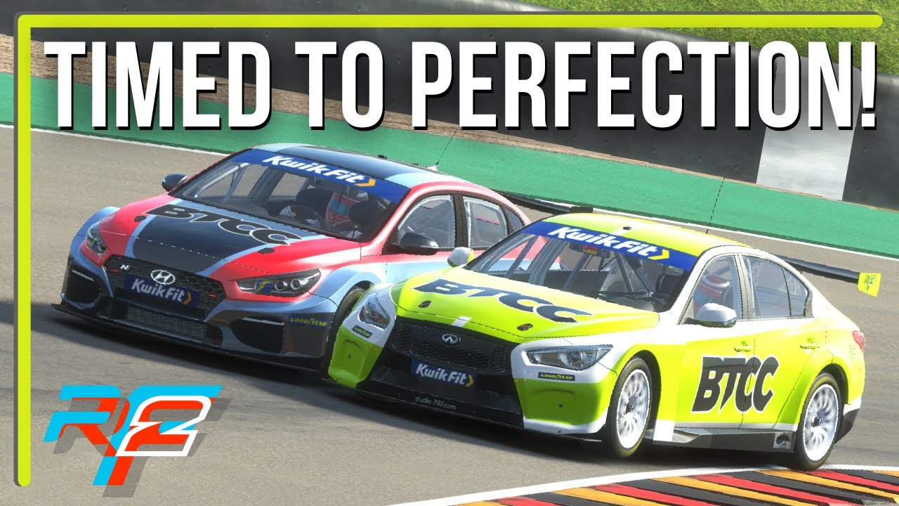 rFactor 2 The Power of Tyre Strategy in rF2! LFM BTCC Sachsenring