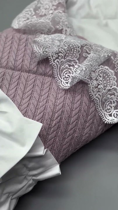 Конверт с кокосовой вставкой для поддержки спины с кружевом #конверт ...