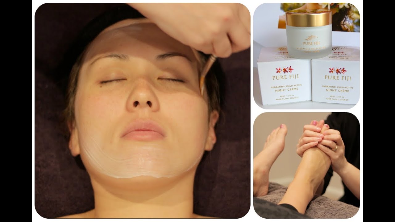 Facial with Mask Layering including how I do a foot massage