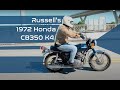 CMC Bike Tours: Russell's 1972 CB350 K4