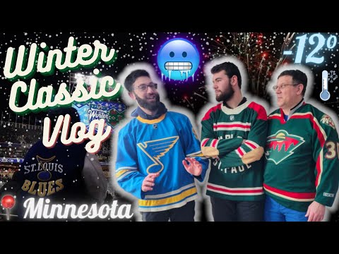 2022 Winter Classic Jersey Minnesota Wild St-Louis Blues