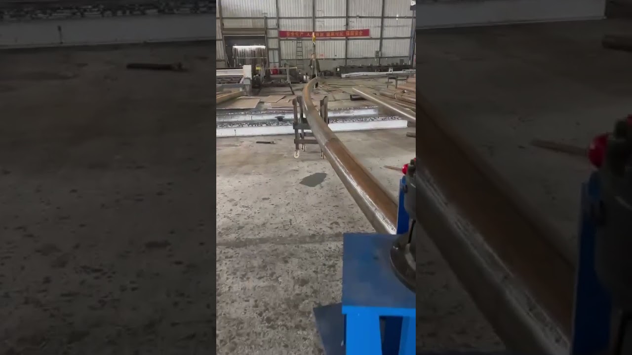 Large-scale pipe bending machine 