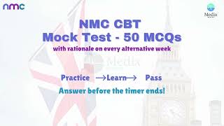 NMC CBT Mock Test 3 Part-2 (251-300) MCQS Sample Questions | 2026 and beyond #cbt2exam #nmcCBTCBT