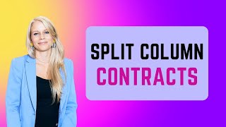 How To Use Split Column Support in Documents & Contracts #contractsoftware #digitalsoftware #crm