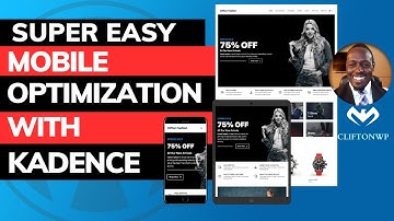 Kadence Tutorial: How to Make Your Website Mobile Friendly with Kadence Theme and Kadence Blocks.