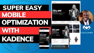 Kadence Tutorial: How to Make Your Website Mobile Friendly with Kadence Theme and Kadence Blocks.