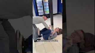 Airport tickling stations out in force