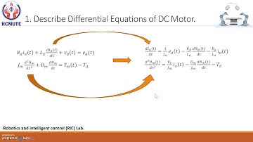 Mô phỏng DC Motor bằng MATLAB Function block và phương trình vi phân.