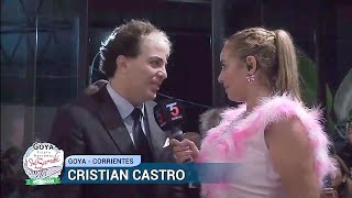 Entrevista a CRISTIAN CASTRO | Fiesta Nacional del Surubí | Argentina - 2023