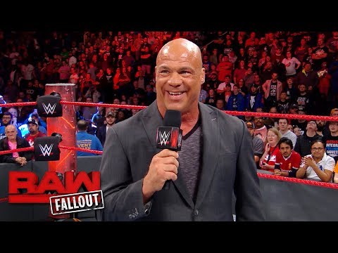 Kurt Angle thanks the WWE Universe after Raw goes off the air: Raw Fallout, Nov. 27, 2017