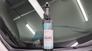 An initial look at CarPro Clarify Phobic Glass Cleaner