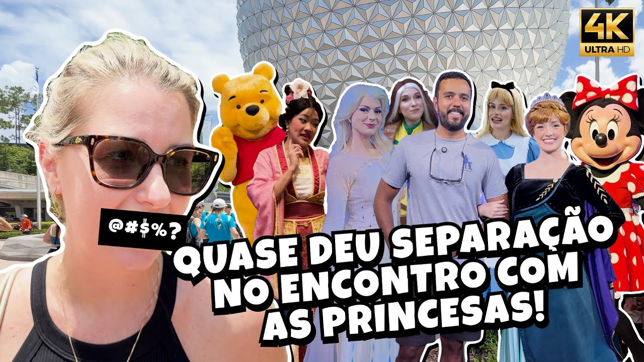 TODOS OS ENCONTROS COM PERSONAGENS NO EPCOT