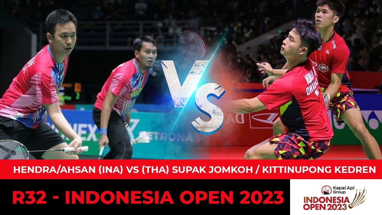 Mohammad AHSAN / Hendra SETIAWAN vs Supak JOMKOH / Kittinupong KEDREN ...