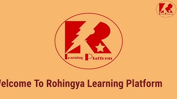Lesson 3 , English for Beginners in Rohingya language by Rohingya Learning Platform