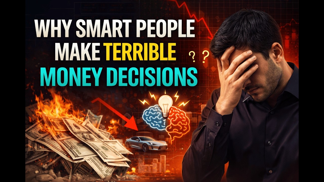 Why Smart People Makes Terrible Money Decisions (Money Psychology Explained)