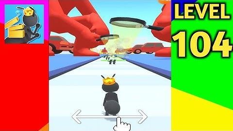 Tiny Run 3d - All Levels Gameplay updated Android,ios | Tiny run 3d level 104 | Game the Chain