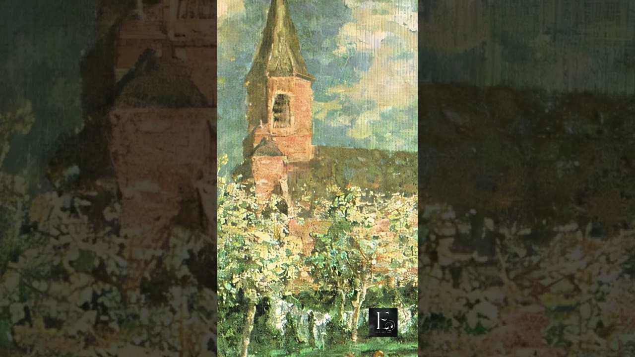 Impression of childhood under the trees