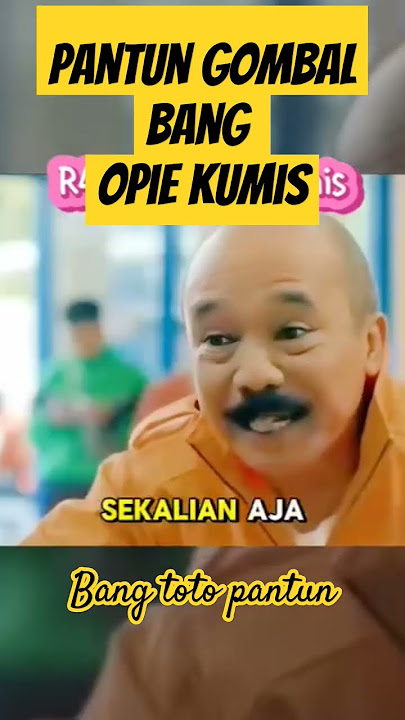 pantun gombal bang opie kumis #lucu #letsgobelitung #ngakak #belitung #belitungtimur #pantun #funny