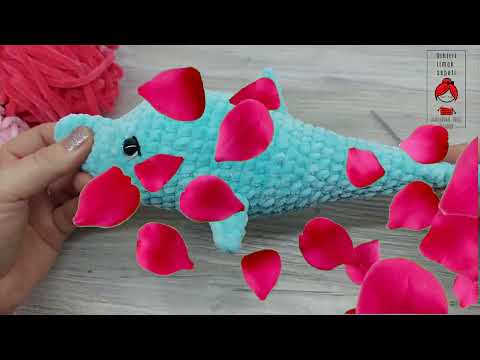 Crochet Plushie Dolphin Amigurumi  ||Amigurumi Yunus Balığı || Delfin llavero Amigurumi Tutorial 🐬