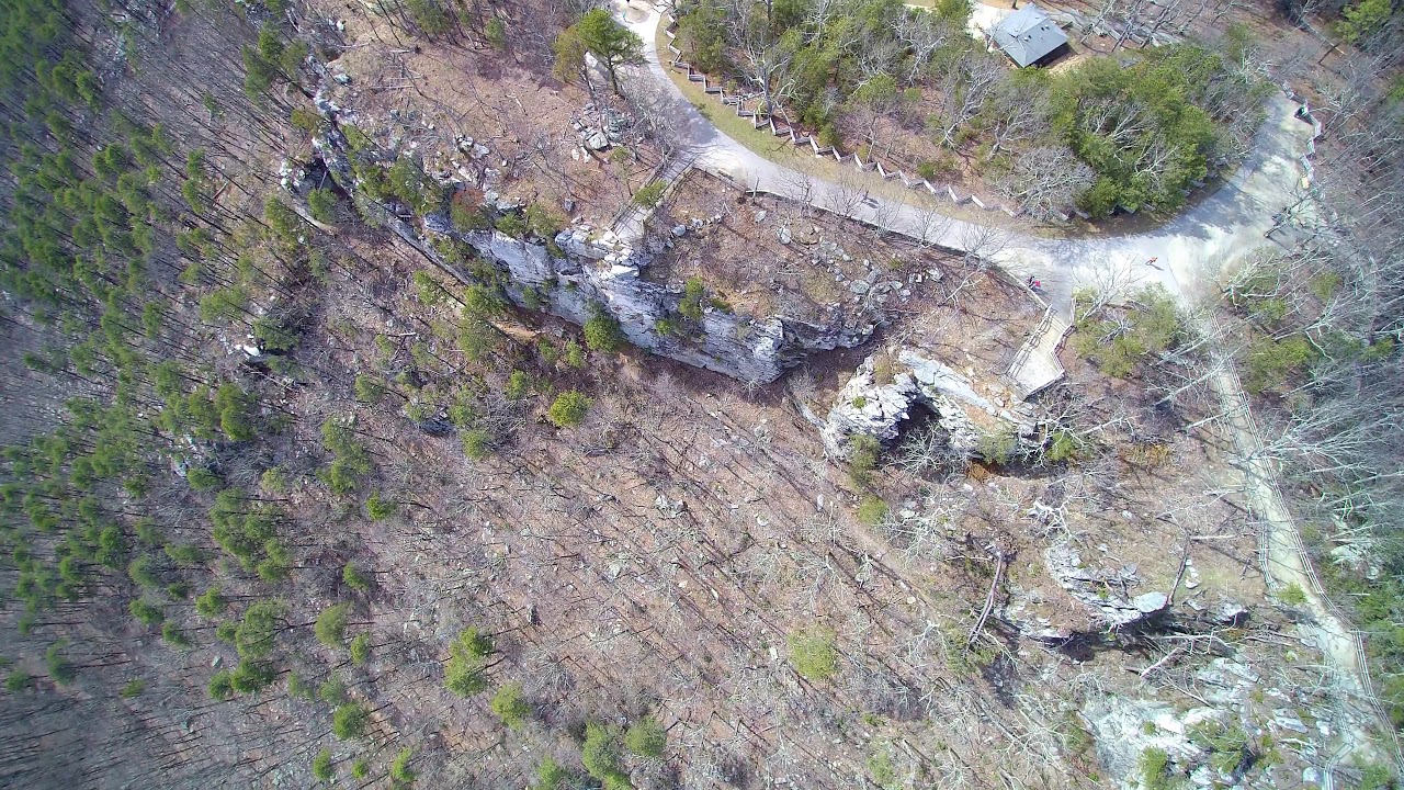 4k Drone Tour of Pilot Mountain, NC