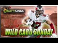 DRAFTKINGS WILD CARD SUNDAY OVERVIEW: NFL DFS PICKS