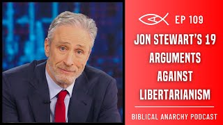 Download lagu Why Libertarianism Fails? The Famous 19 Question Challenge by Jon Stewart, Answered