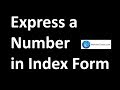 Understanding Index Form