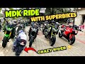 MDK RIDE WITH SUPERBIKES | CRAZY RIDES | RATHISH VIEW