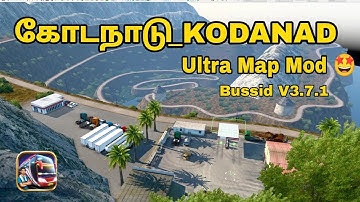 KODANAD🌳🍄 MAPMOD💥 #bussimulatorindonesia #busmodforbussid #mapmods #tamilnadu #trafficmod #teamtnkdr