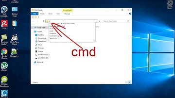 How to Open Command Prompt in Current Folder or Directory in Windows 10