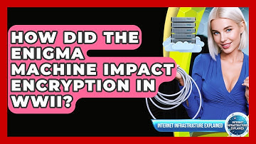 How Did The Enigma Machine Impact Encryption In WWII? - Internet Infrastructure Explained