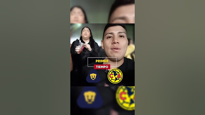 Así se vive un clásico Capitalino Pumas vs América #futbol