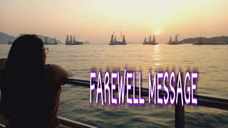 farewell message