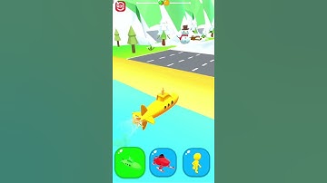 Shape shifting game level-43 hyper casual game #shapeshifting #funny #gameplay #funny #gaming