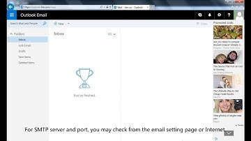 How to set up email notification on a Hikvision IP Camera Interface