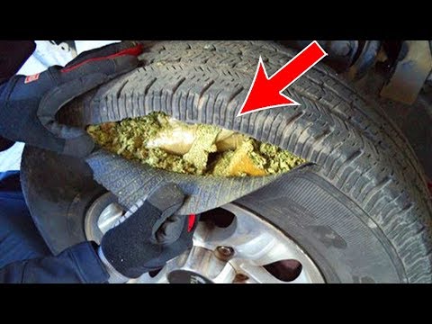 10 Craziest Ways Drug Dealers Smuggle Drugs
