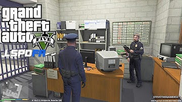 Playing GTA 5 As A POLICE OFFICER First Day| GTA 5 Lspdfr Mod| #gta5reallifemod #lspdfr