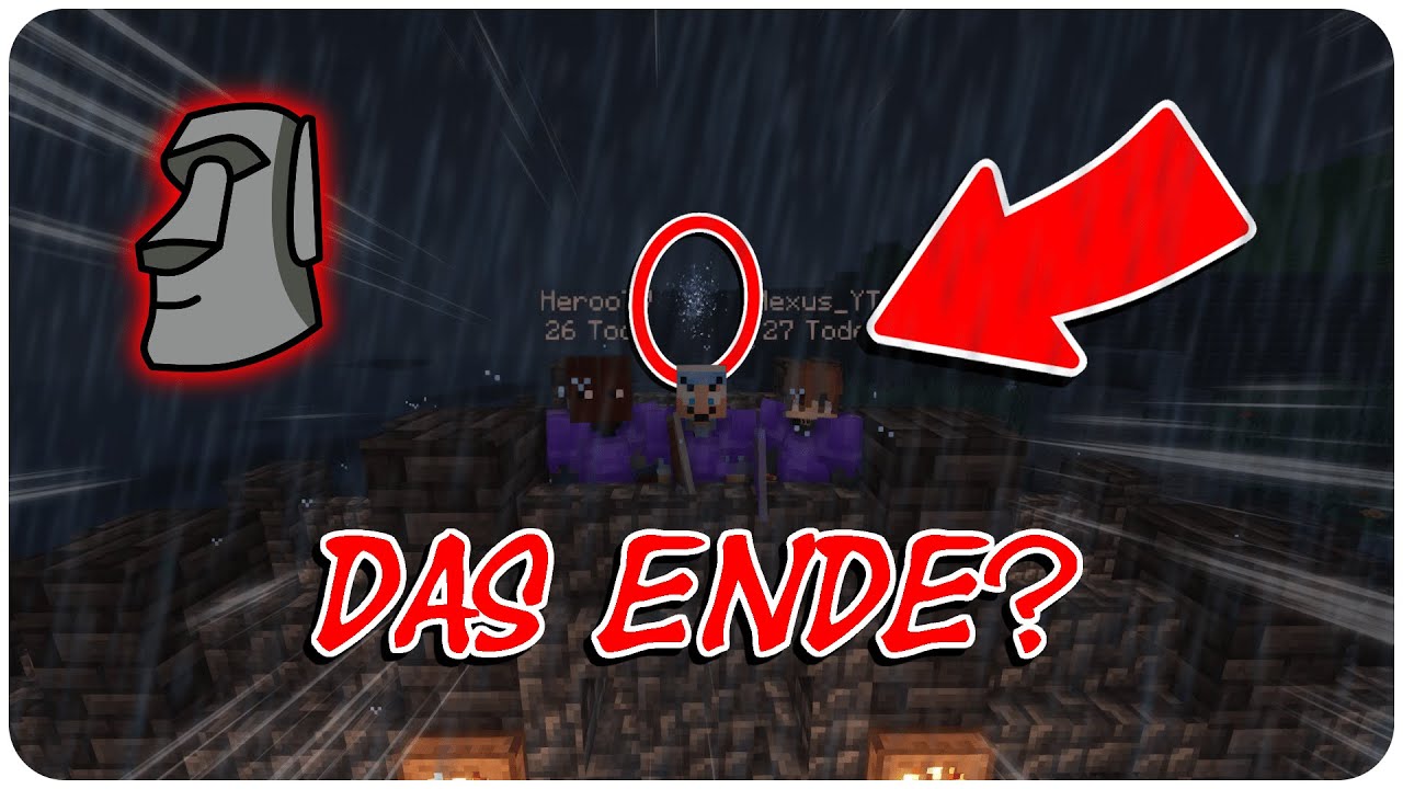 Das ENDE Episode 5 Minecraft Moai YouTube Das ende episode 5 minecraft moai youtube