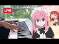  i play anime songs on the piano  